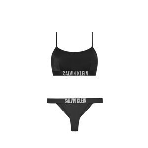 Dámské plavky Calvin Klein KW0KW01851+KW0KW01727 L Černá