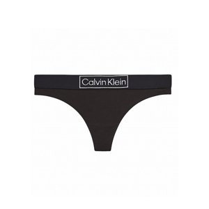 Dámská tanga Calvin Klein QF6774 S Černá