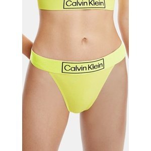 Dámská tanga Calvin Klein QF6774 S Žlutá