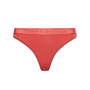 Dámská tanga Tommy Hilfiger UW0UW03154 S Cihlová