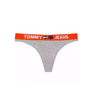 Dámská tanga Tommy Hilfiger UW0UW02823 L Šedá