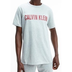 Pánské tričko Calvin Klein NM1959 L Sv. šedá