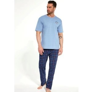 Pánské pyžamo Cornette 134/212 Acrtic2 XL Modrá