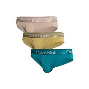 Pánské slipy Calvin Klein NB2969 6XZ 3PACK XL Mix