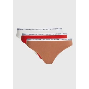 Dámské tanga Tommy  Hilfiger UW0UW02829  3PACK M Mix