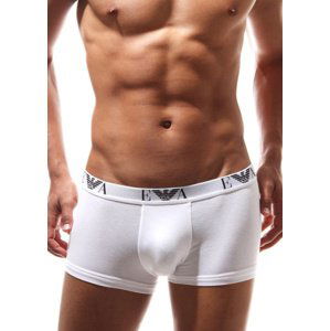 Pánské boxerky Emporio Armani 111210 CC715 bílá 2 kusy S Bílá