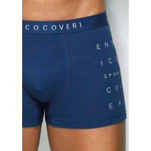 Pánské boxerky Enrico Coveri EB1261 XL Tm. modrá