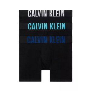 Pánské boxerky Calvin Klein NB3609 3pack M Černá