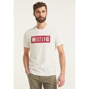 Pánské tričko  MUSTANG  bílé - XL