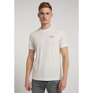 Pánské tričko  MUSTANG  bílé - XL