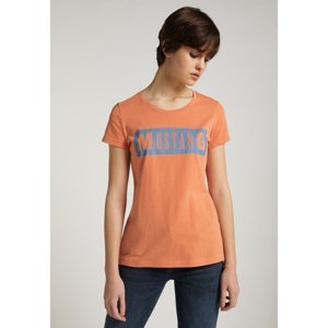 Dámské tričko  MUSTANG  oranžové - XS