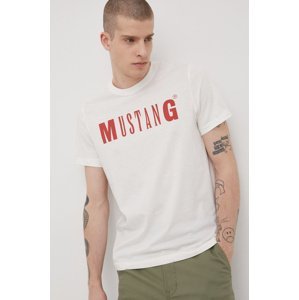 Pánské tričko  MUSTANG  bílé - M