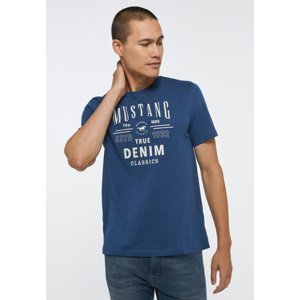 Pánské tričko  MUSTANG  modré - M