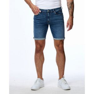 Pánské kraťasy  CROSS JEANS Jim modré - 33