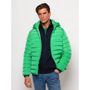 Pánská zimní bunda HEAVY TOOLS Nack23 zelená-L