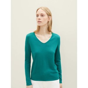 Dámský svetr  Tom Tailor  zelený - XS