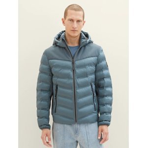 Pánská bunda zimní bunda Tom Tailor modrá-XXL