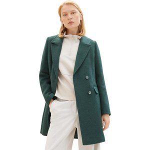 Dámský kabát TOM TAILOR zelený-XL