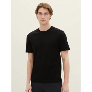 Pánské tričko 2-PACK Tom Tailor  černé - 3XL