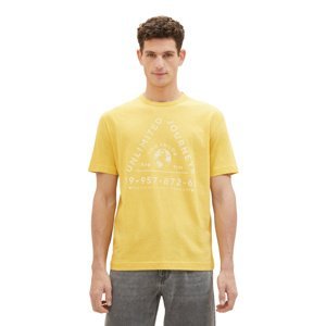 1039644 34211  Primerose Yellow Beige Grindle Pánské tričko k.r.