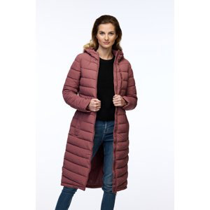 Dámský zimní kabát NEW VIEW růžový-L