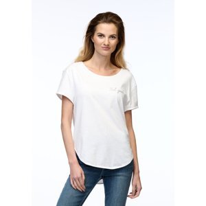 Dámské tričko MOODO bílé-XL