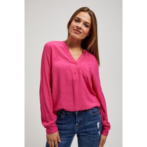 Dámská košile Moodo růžová-XS