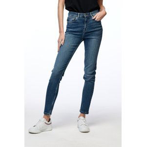 Dámské džíny CROSS JEANS Judy klasicky modré-seprané-30/34