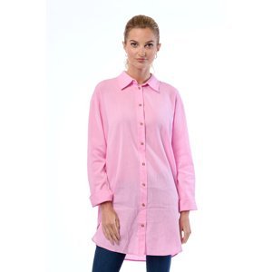 Dámská košile d.r. FRANSA růžová-L