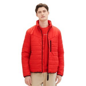 Pánská bunda TOM TAILOR červená-XL