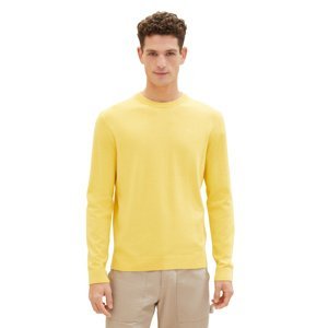 Pánský svetr TOM TAILOR žlutý-M