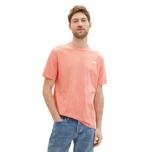 Pánské tričko k.r. TOM TAILOR oranžové-S