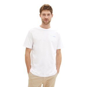 Pánské tričko k.r. TOM TAILOR bílé-L