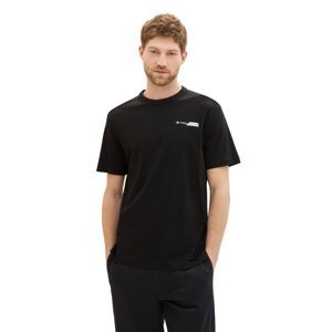 Pánské tričko k.r. TOM TAILOR černé-XL