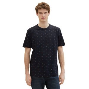 Pánské tričko k.r. TOM TAILOR modré-XL