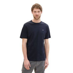 Pánské tričko k.r. TOM TAILOR modré-XL