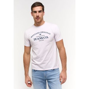 Pánské tričko k.r. MUstang růžové-XL