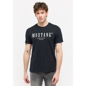 Pánské tričko k.r. MUSTANG  černé-L