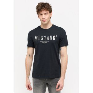 Pánské tričko k.r. MUSTANG  černé-M