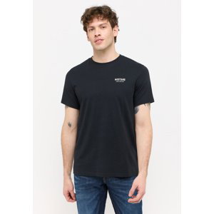 Pánské tričko k.r. MUSTANG černé-XL
