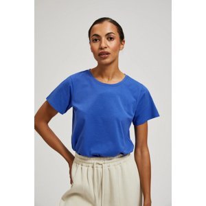 Dámské tričko k.r. MOODO modré-XL