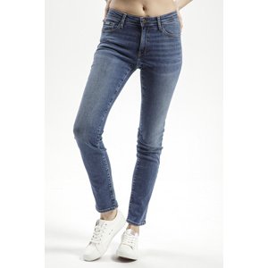 Dámské džíny CROSS JEANS Anya klasicky modré-seprané-34/32