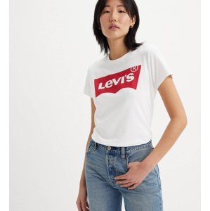 Dámské tričko k.r. LEVI'S bílé-L