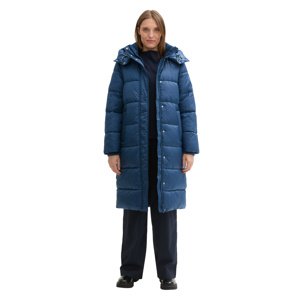 Dámský kabát TOM TAILOR modrý - XS