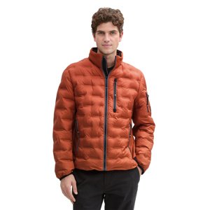 Pánská bunda TOM TAILOR oranžová - L