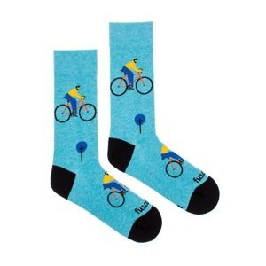 Ponožky Cyklista ve městě Fusakle