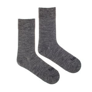 Ponožky Merino šedé Fusakle