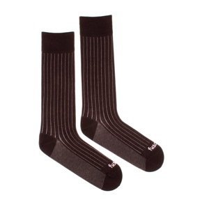 Pánské ponožky Fešák hnědý Fusakle