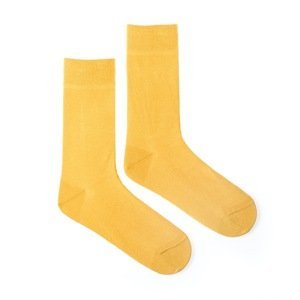 Ponožky Klasik okrový Fusakle