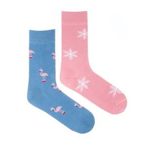 Ponožky Feetee Flamingo Fusakle